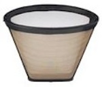 Cuisinart Coffee Filters DCC-1000 replacement part Cuisinart GTF-4 Gold Coffee Filter 4 Cup