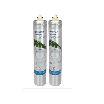 EverPure EV928201 Dual Water Filter Cartridge Set w/ H-1200 #1 & H-1200 #2