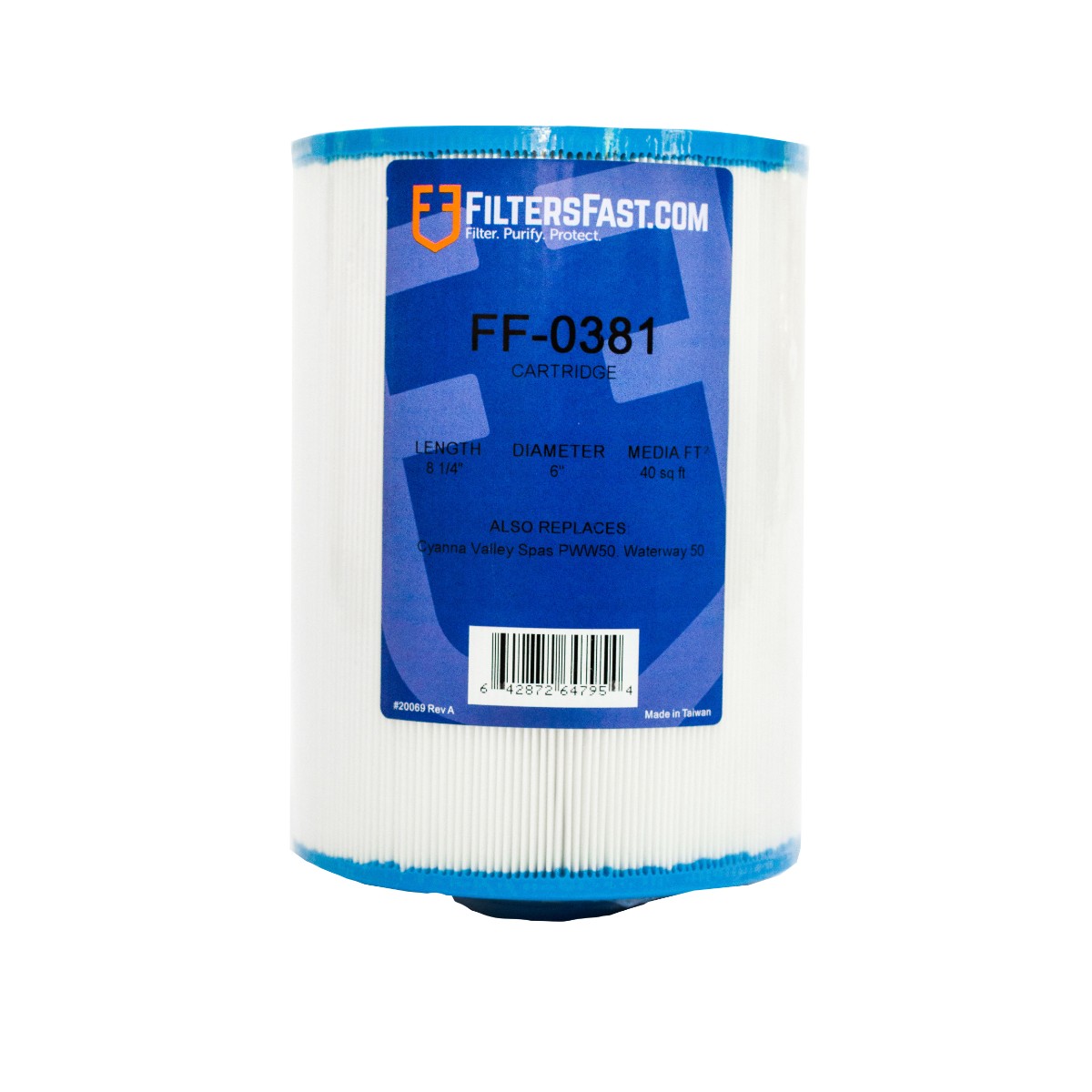 Filters Fast&reg; FF-0381 Replacement For Charisma Spa 6 X 8