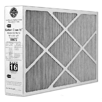 Genuine Lennox X6672 16x25x5 MERV 16 Healthy Climate Furnace & AC Air Filter