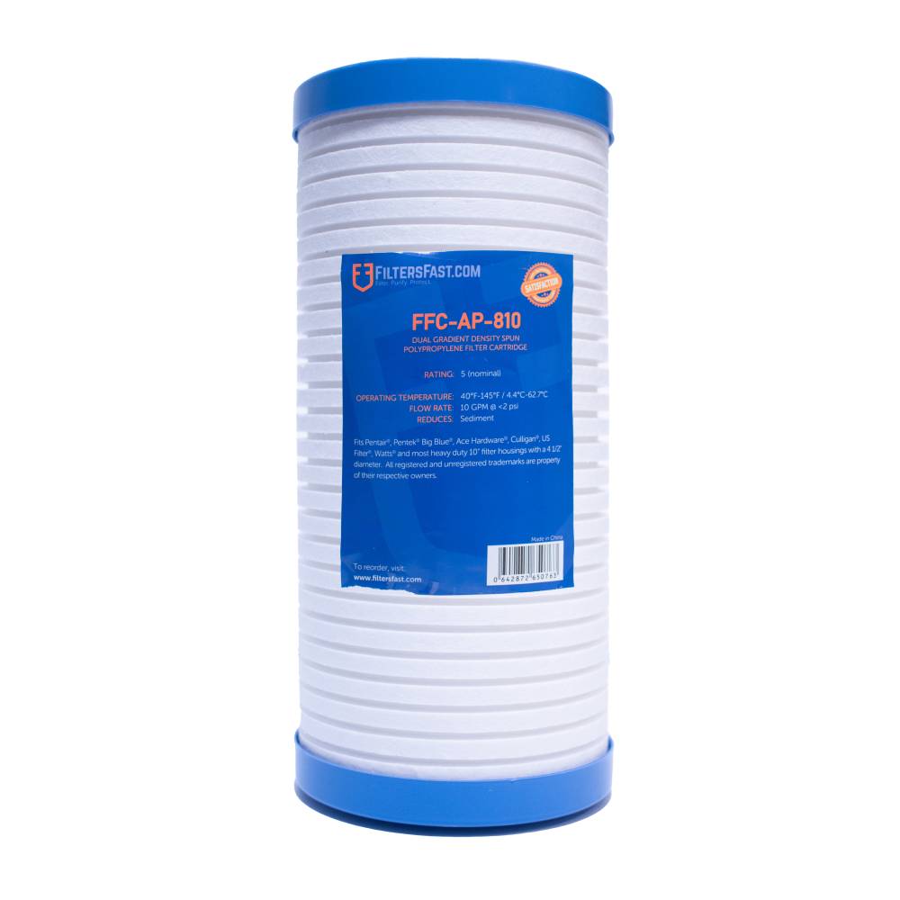 Filters Fast&reg; FFC-AP-810 Replacement for 3M Aqua-Pure AP810, 56189-02 Sediment Water Filter Cartridge