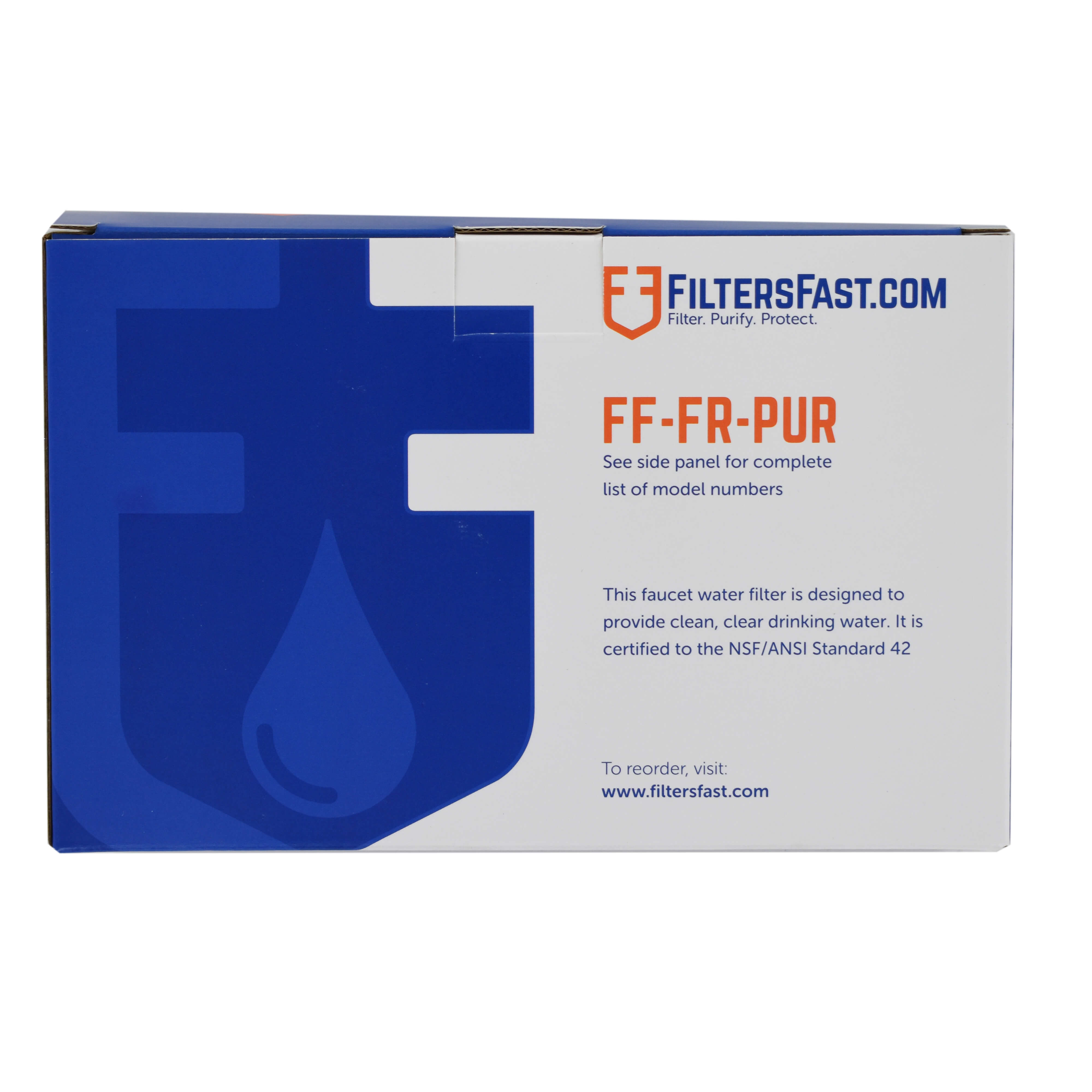 Filters Fast&reg; FF-FR-PUR Replacement for PUR Faucet Filter - 3-Pack