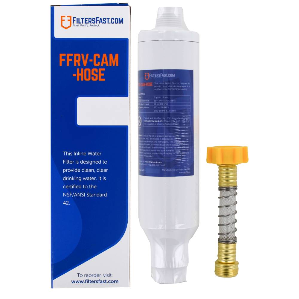 Filters Fast&reg; FFRV-CAM-HOSE Replacement for Hydro Life 52702 Inline Water Filter